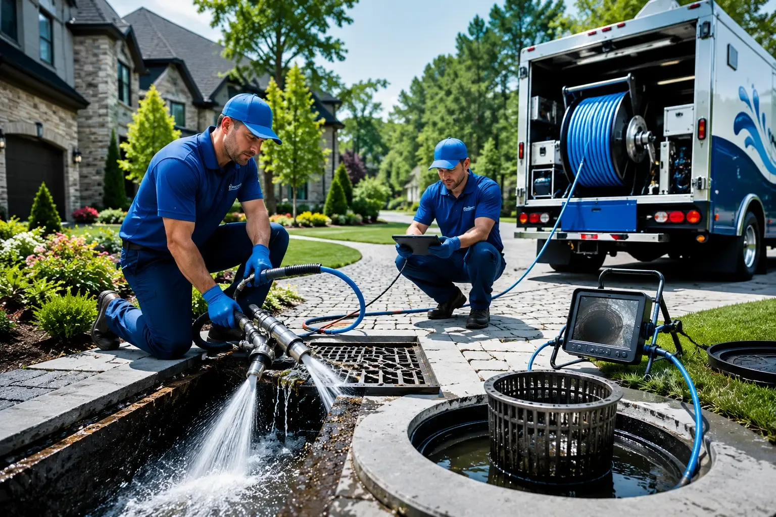 Local outdoor drain cleaning professionals in Frankford, DE